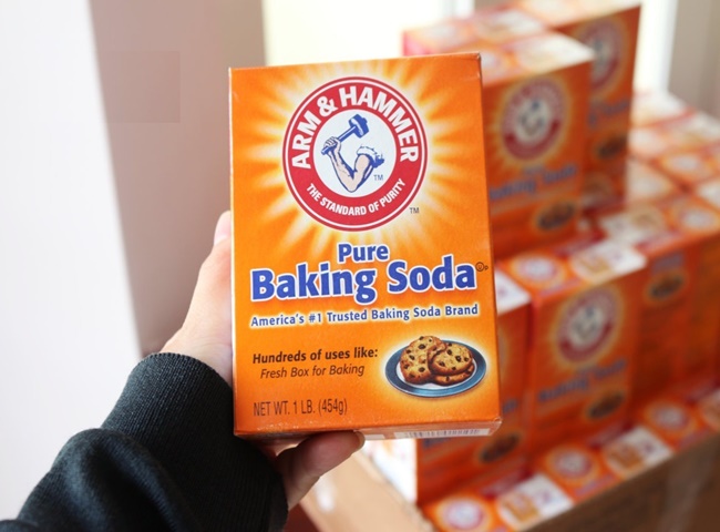 Sử dụng baking soda