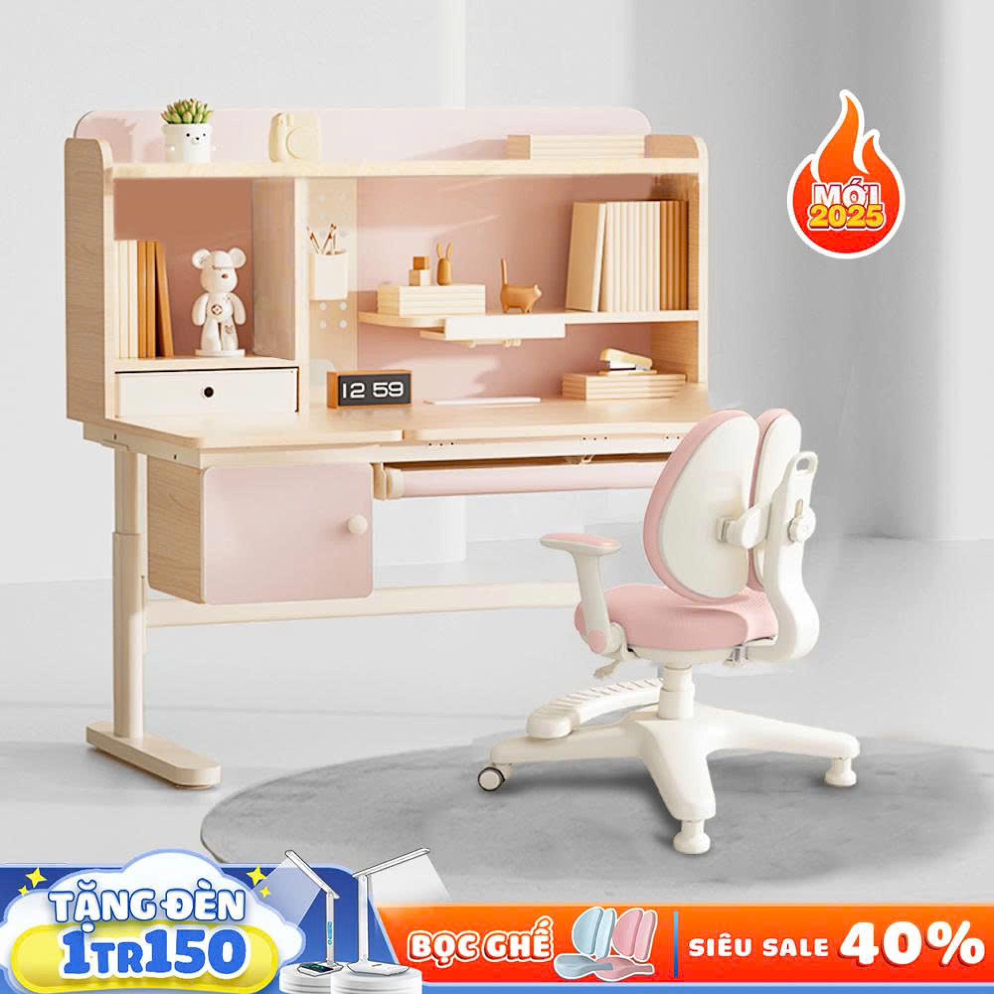 Bộ Bàn Ghế Thông Minh Chống Gù Chống Cận BULL